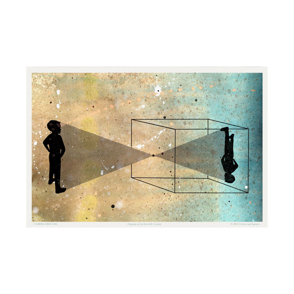 CAMERA OBSCURA - poster - 3 sizes
