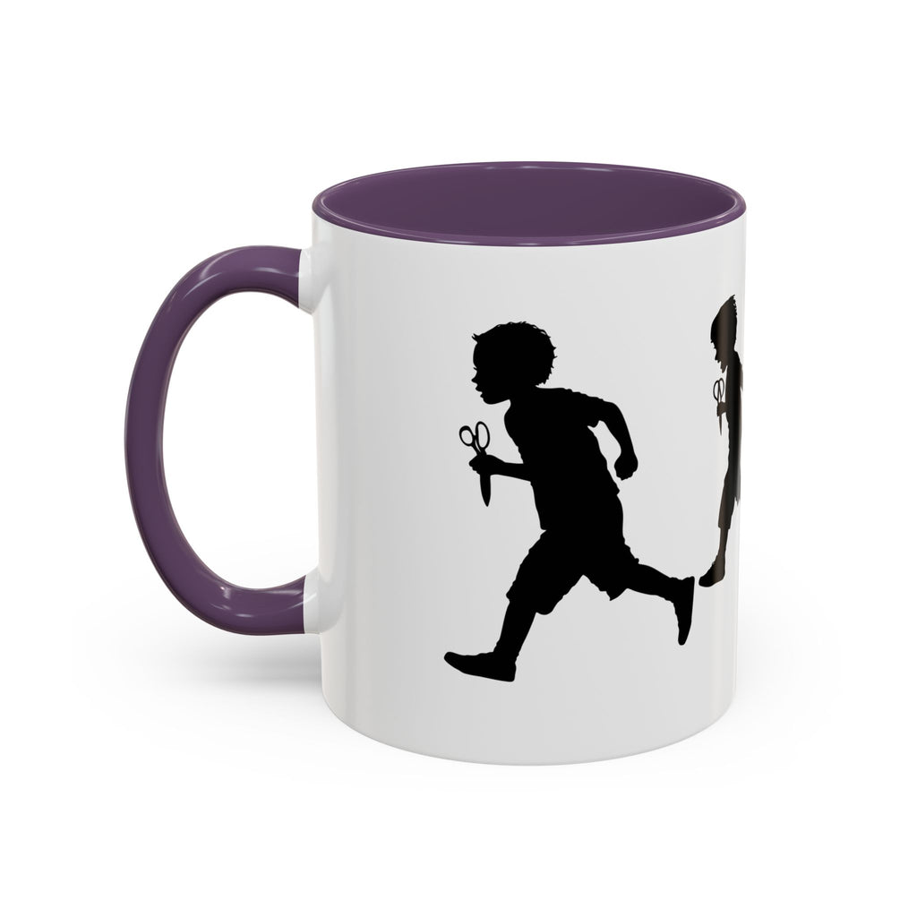 RUNNING WITH SCISSORS Accent Coffee Mug 11oz