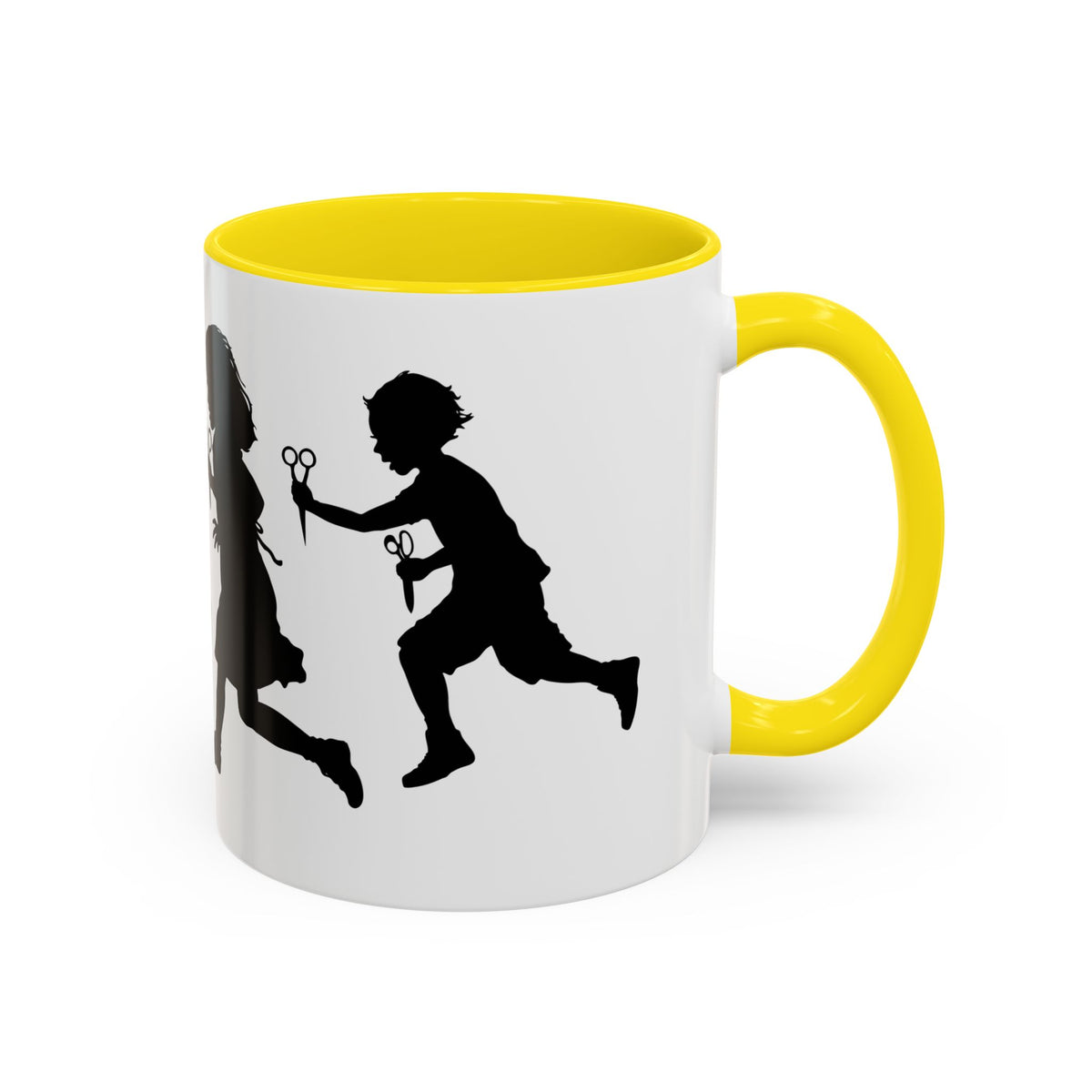 RUNNING WITH SCISSORS Accent Coffee Mug 11oz