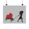HEART TOO BIG TO CARRY - poster - 3 sizes