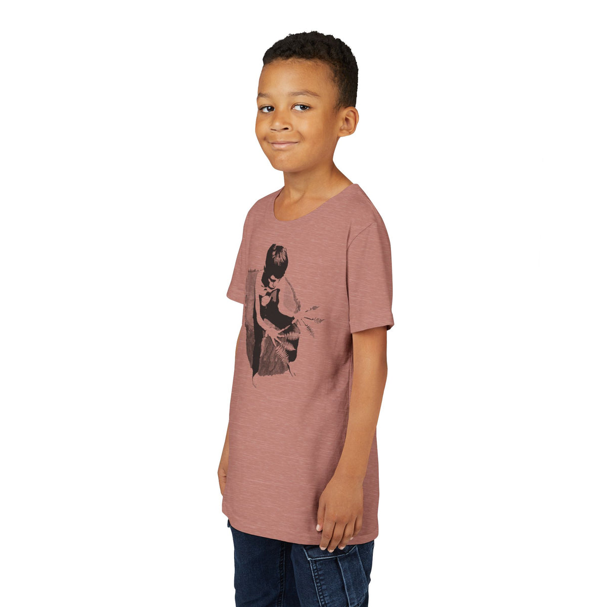 CONTEMPLATING GROWTH - Kids unisex tee for boys and girls