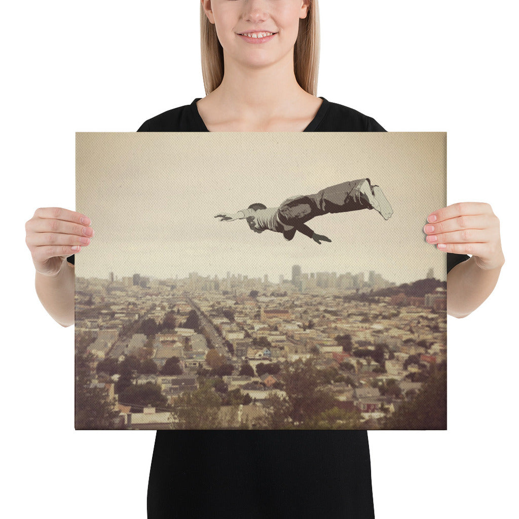 FLYING DREAM - Canvas Print - 2 sizes - FREE SHIPPING