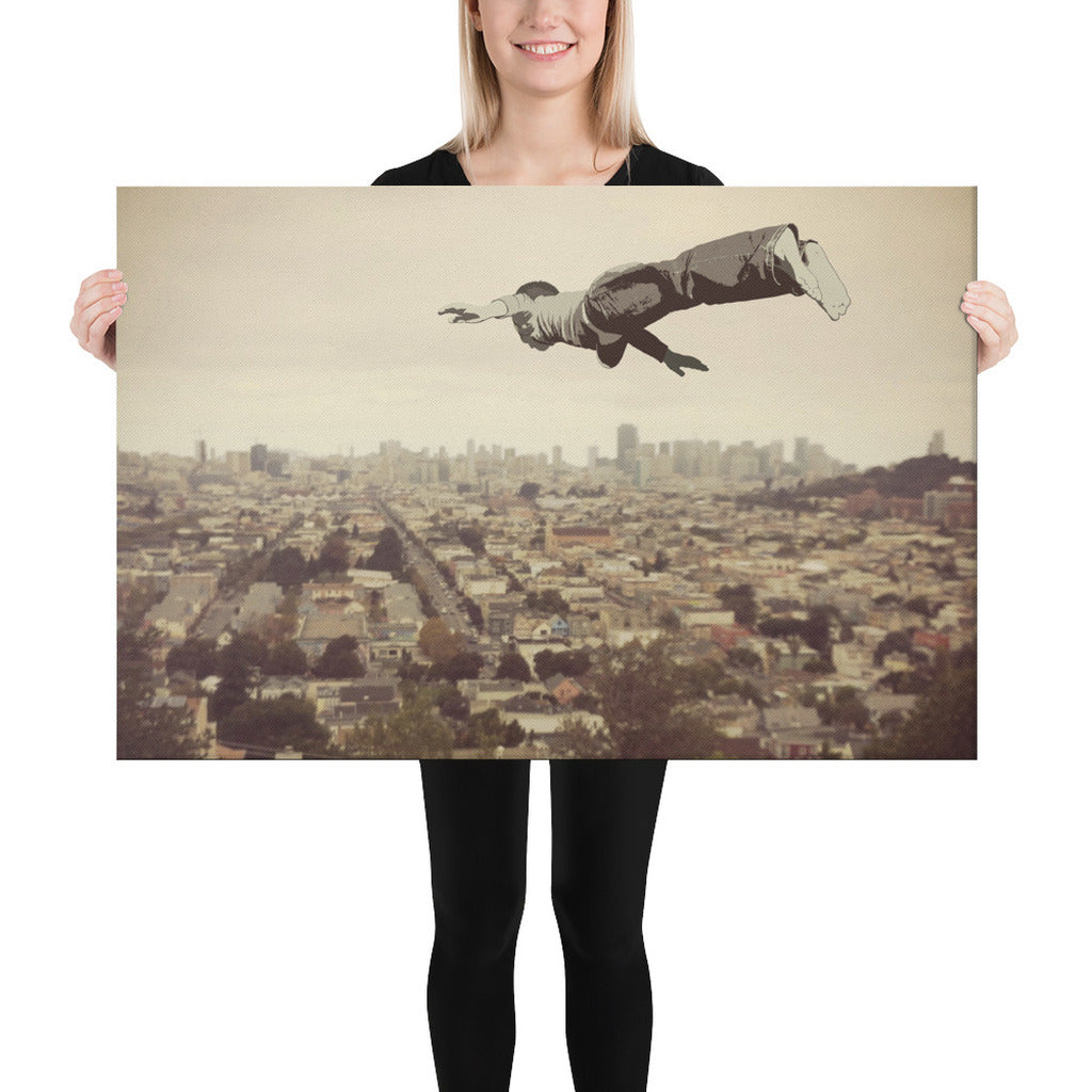 FLYING DREAM - Canvas Print - 2 sizes - FREE SHIPPING