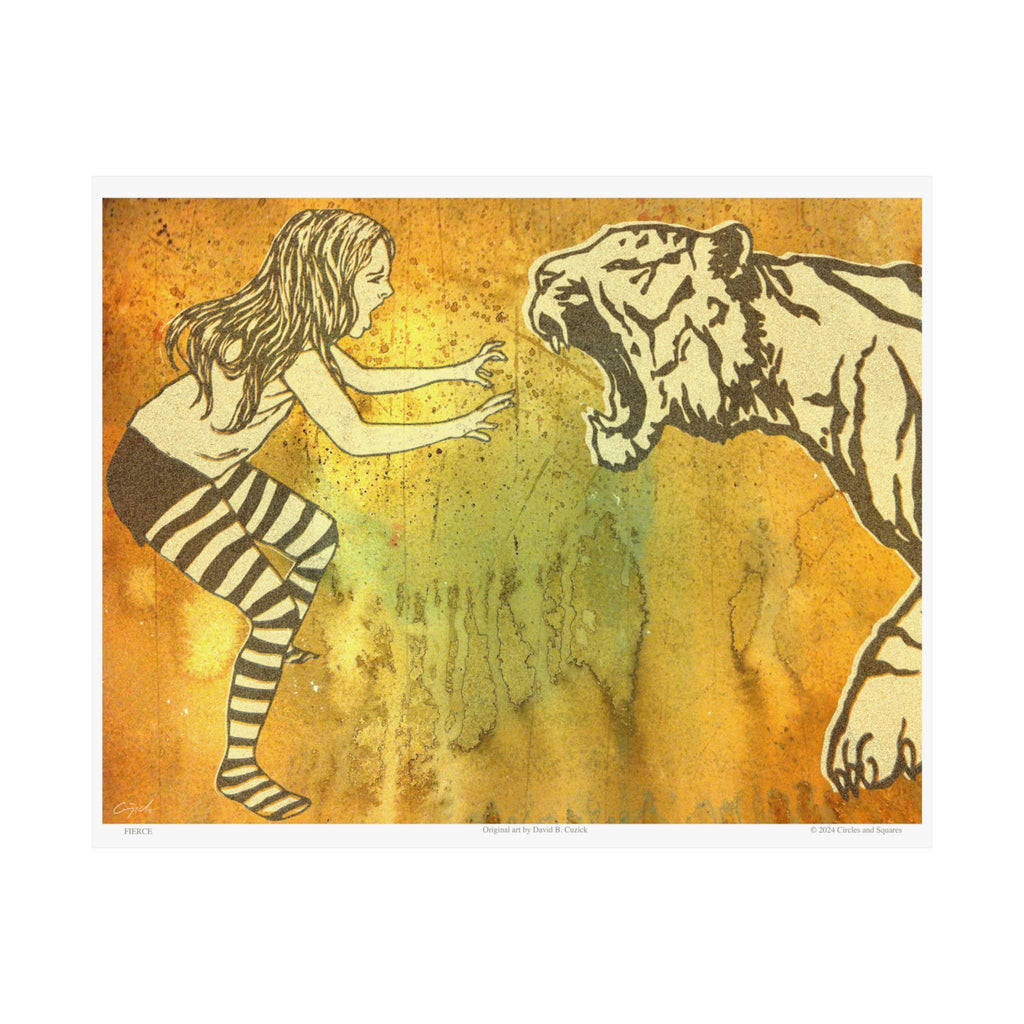 FIERCE - poster - 3 sizes