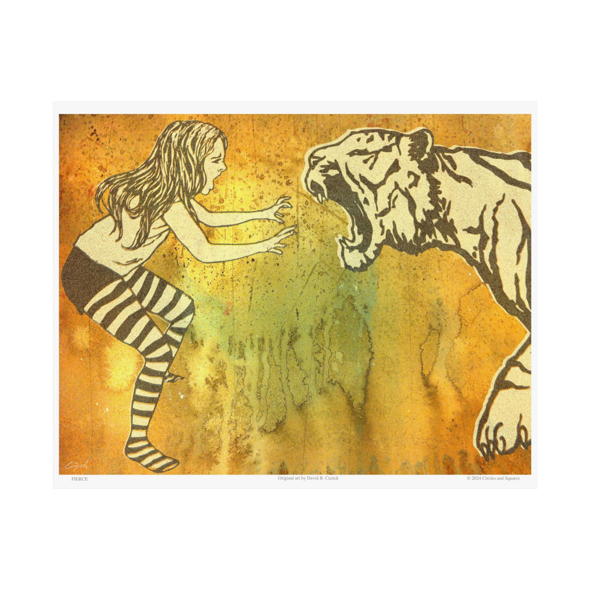 FIERCE - poster - 3 sizes