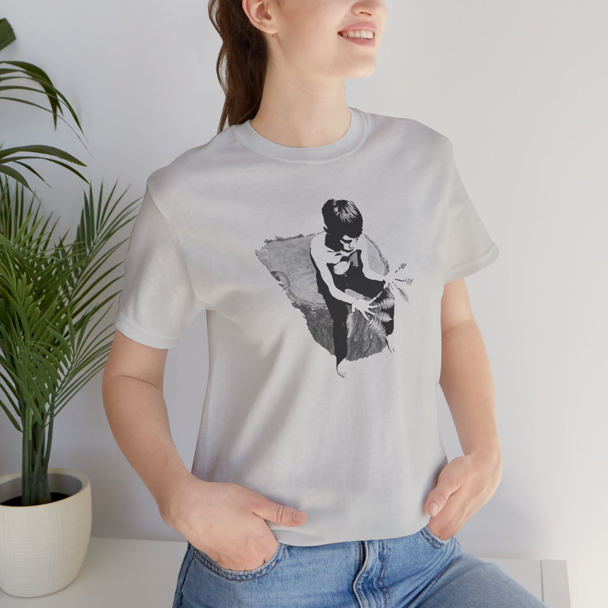CONTEMPLATING GROWTH - unisex tee for men and women