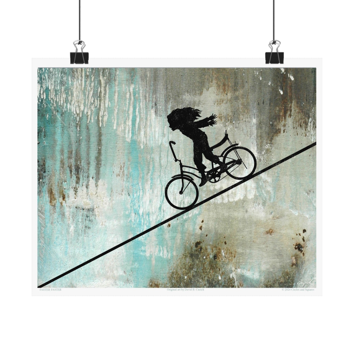 FASTER FASTER - color - poster - 3 sizes