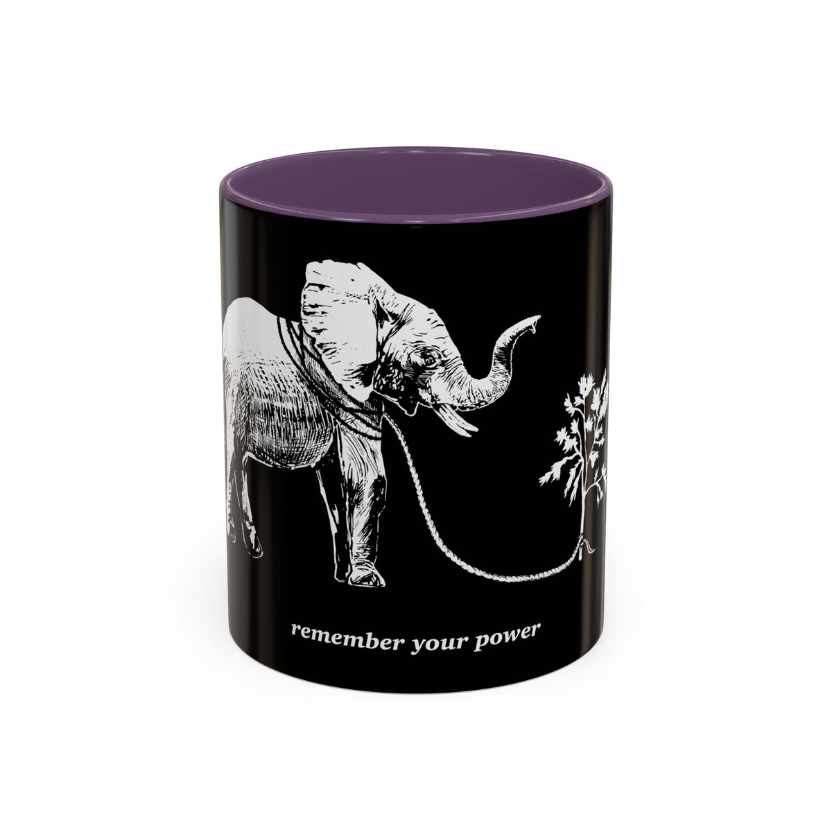 REMEMBER YOUR POWER - Accent Coffee Mug (11 oz)