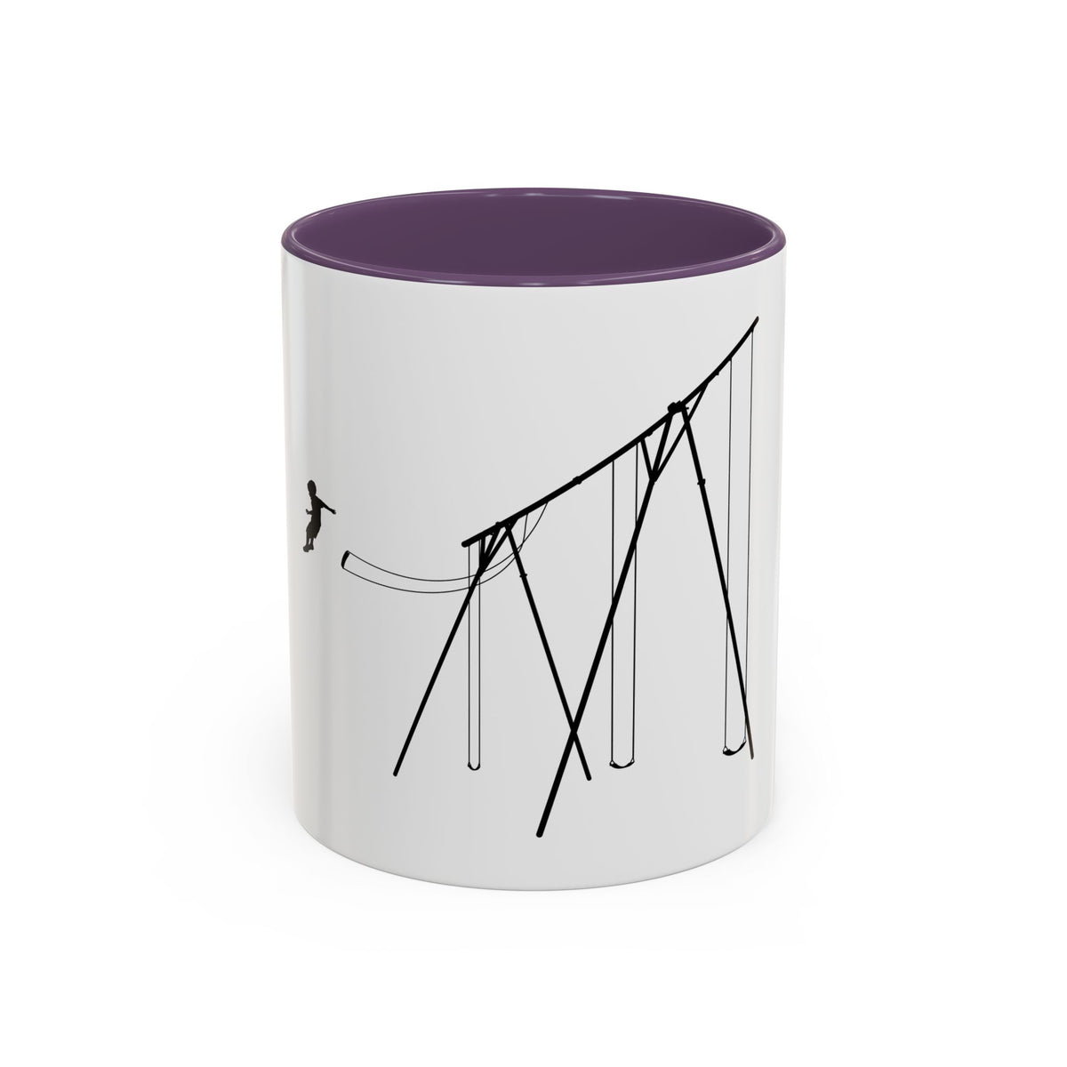 JUMP (boy) - Accent Coffee Mug (11oz)