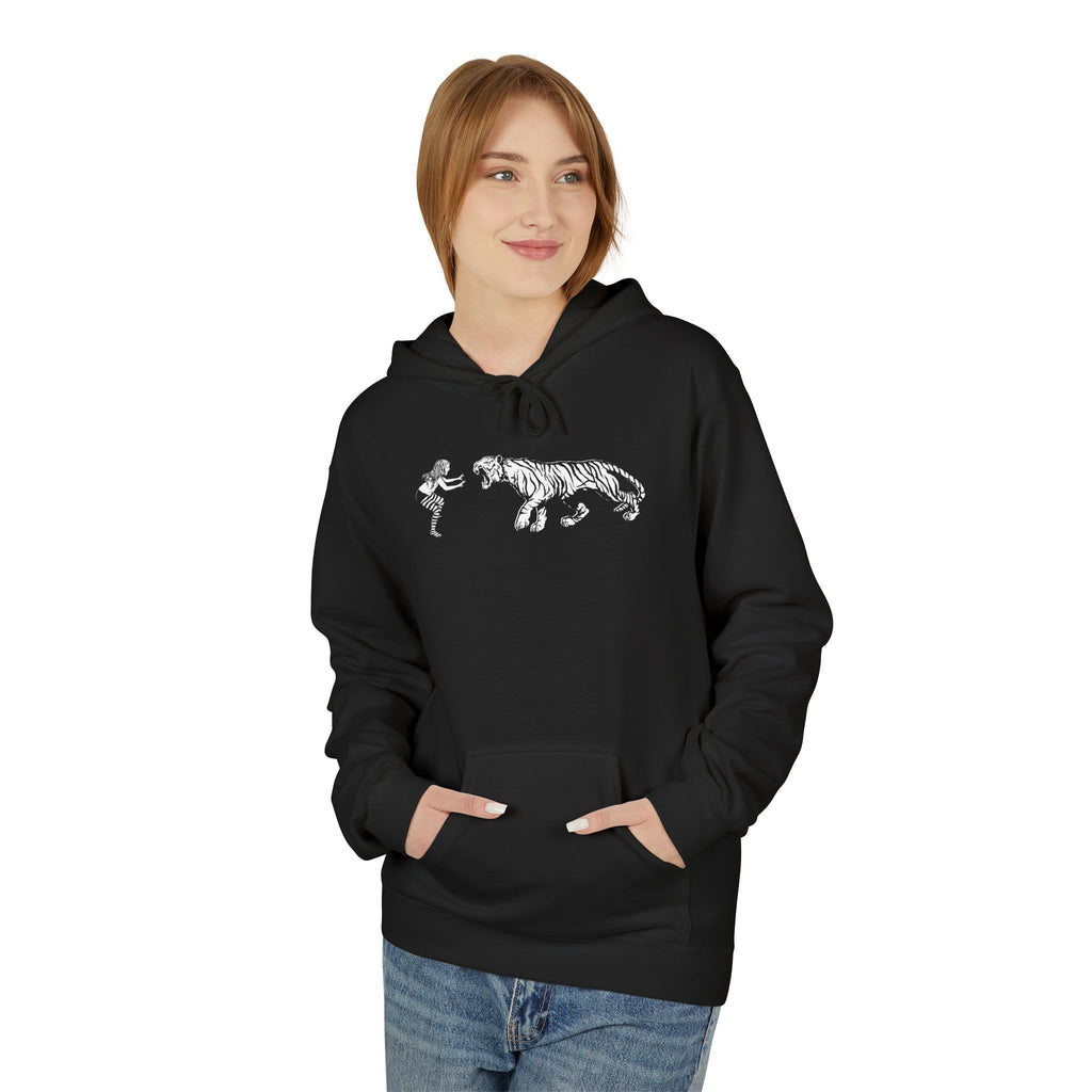 FIERCE (girl) - Unisex Fleece Hoodie - FREE SHIPPING