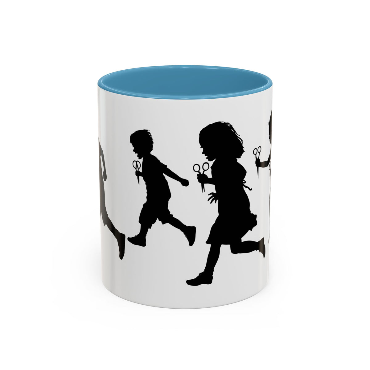 RUNNING WITH SCISSORS Accent Coffee Mug 11oz
