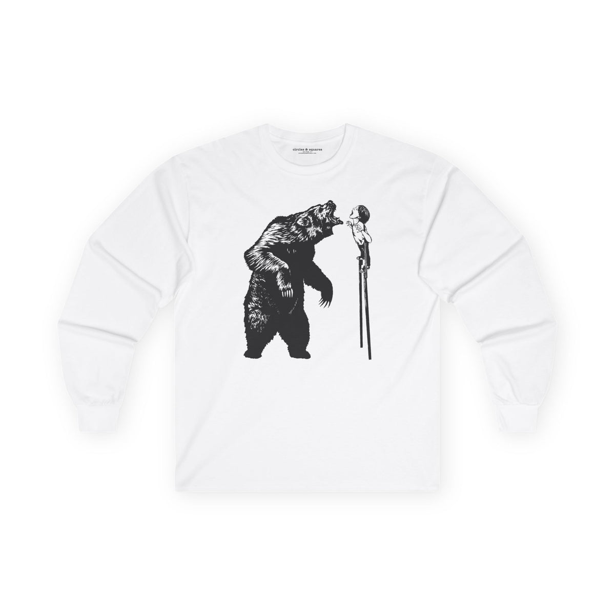 FIERCE ON STILTS - long sleeve unisex tee for men and women