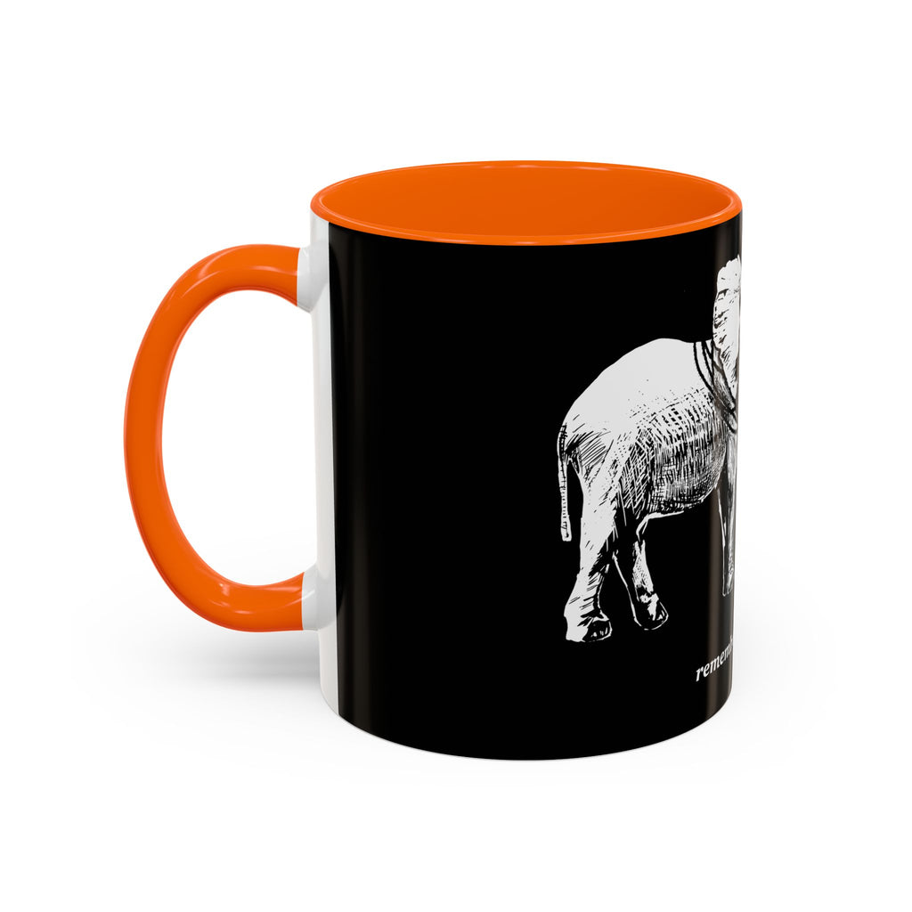 REMEMBER YOUR POWER - Accent Coffee Mug (11 oz)