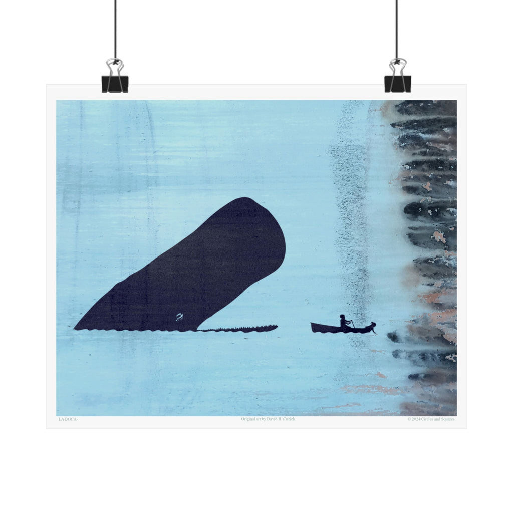 LA BOCA - poster - 3 sizes