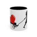 HEART TOO BIG TO CARRY - Accent Coffee Mug (11oz)