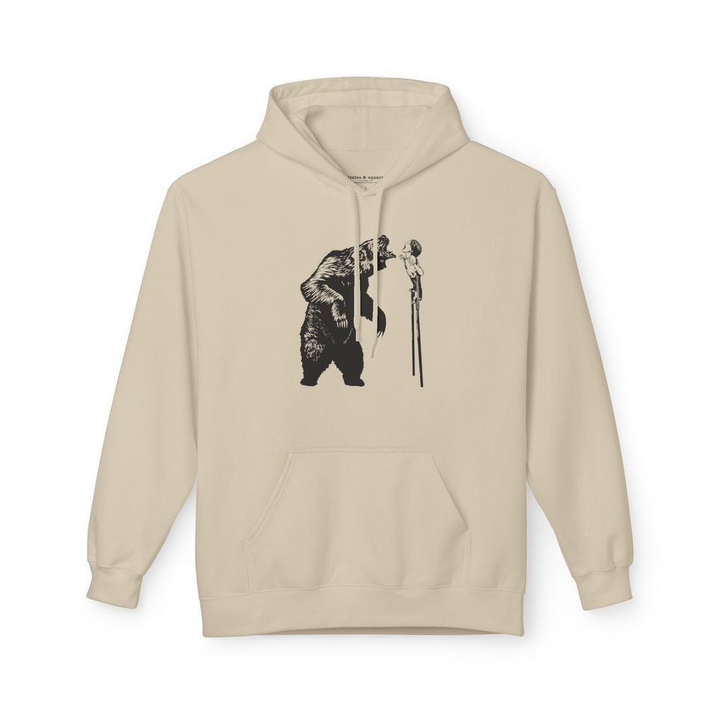 FIERCE ON STILTS - Unisex Fleece Hoodie - FREE SHIPPING