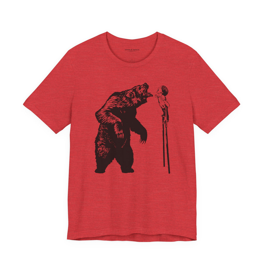 FIERCE ON STILTS - unisex tee for men and women