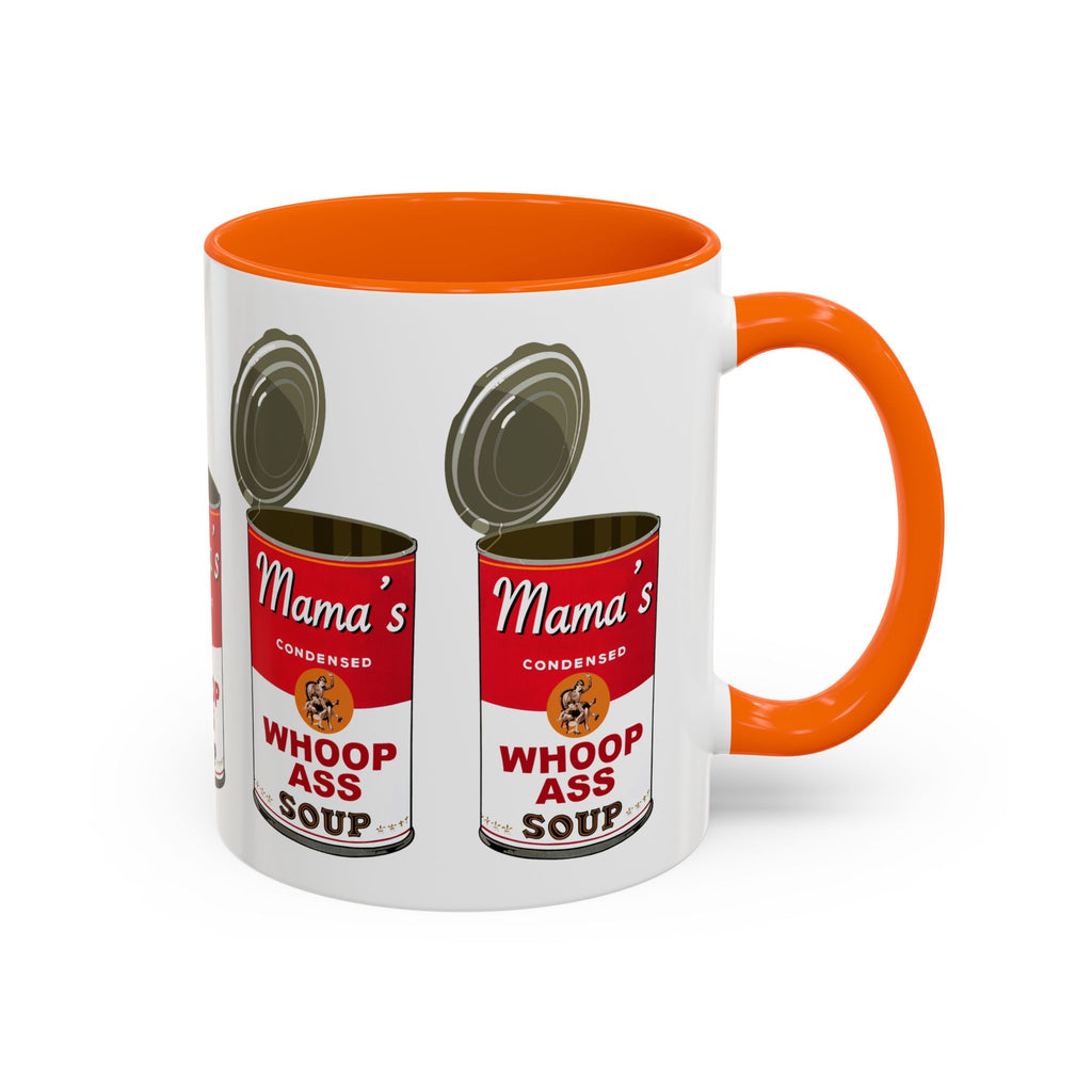 WHOOP ASS - Accent Coffee Mug (11oz)