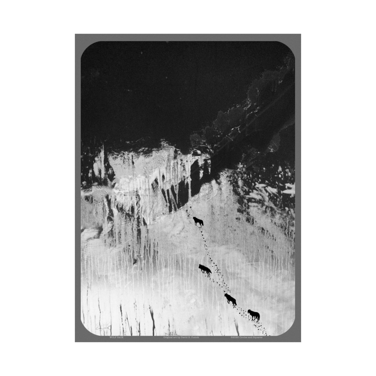 WOLF PACK - poster - 3 sizes
