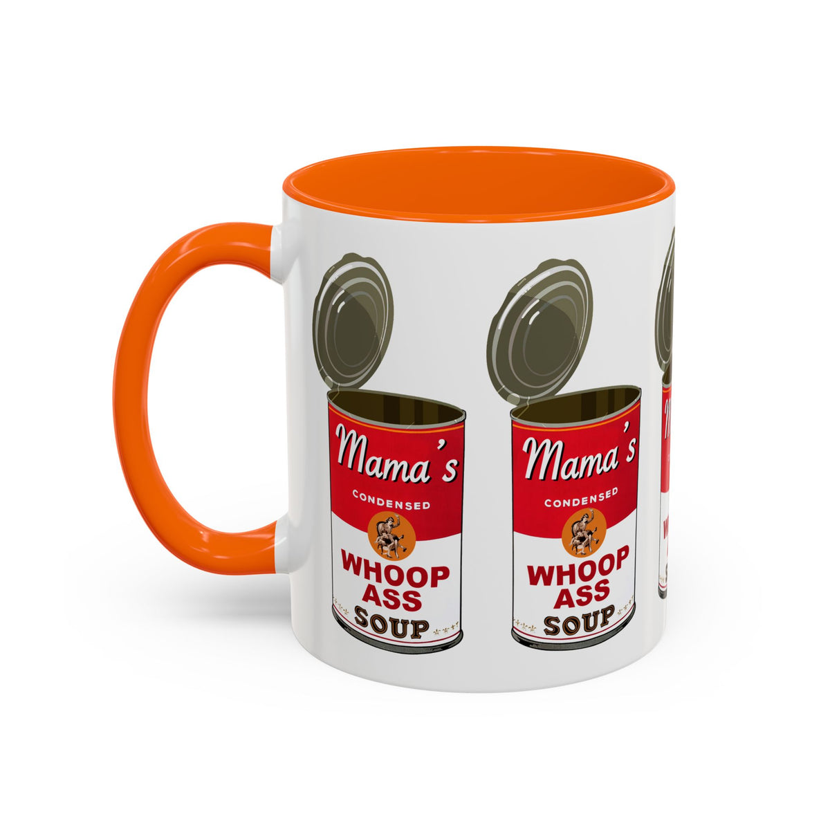 WHOOP ASS - Accent Coffee Mug (11oz)