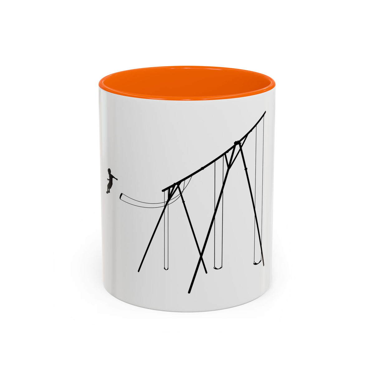 JUMP (boy) - Accent Coffee Mug (11oz)