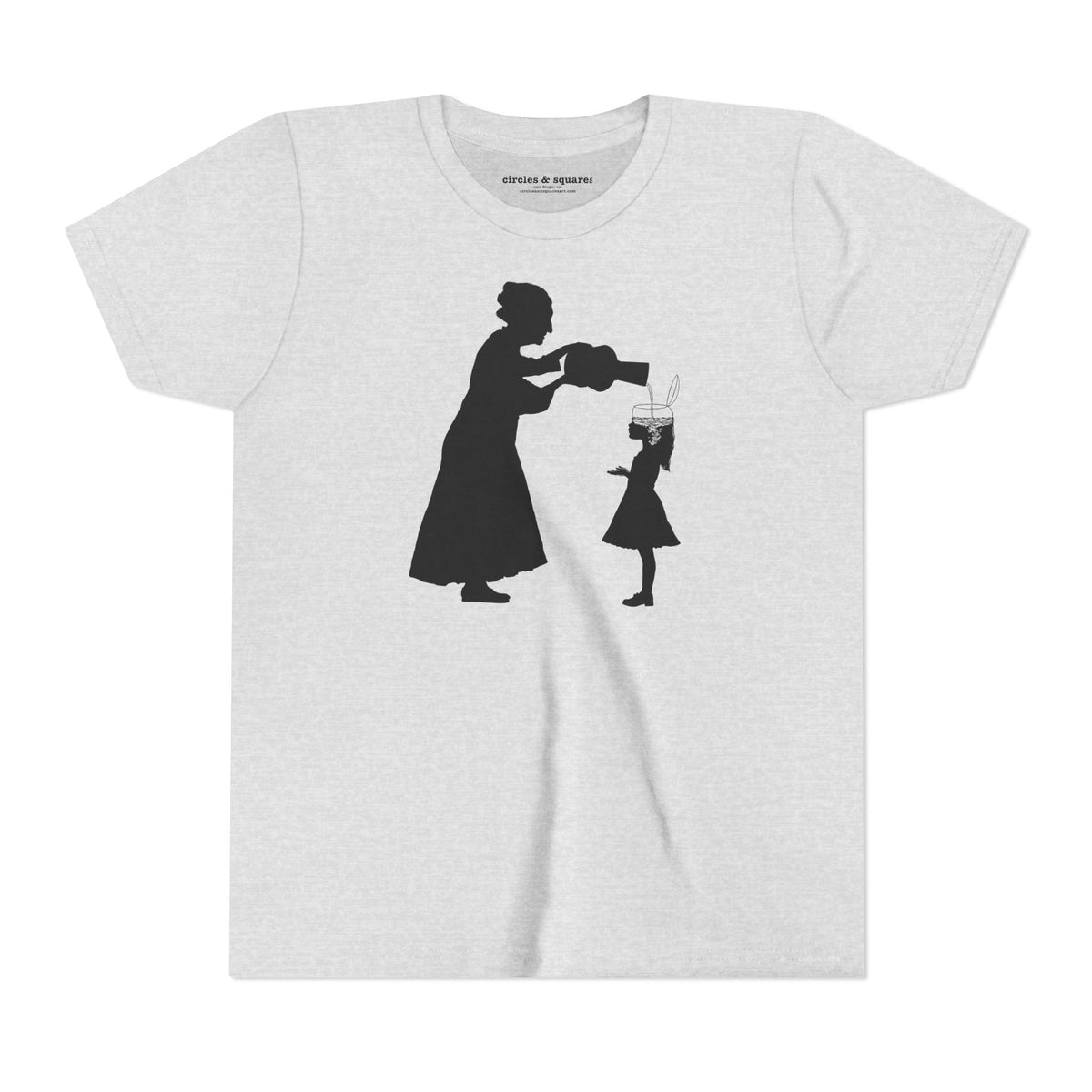 ALL THE GOOD STUFF - Grandmother and granddaughter - Unisex tee for kids - 4 colors