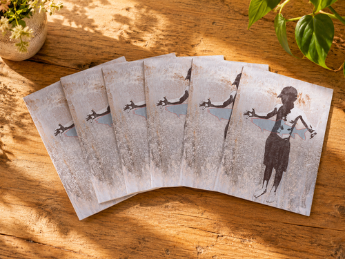 six pack of greeting cards