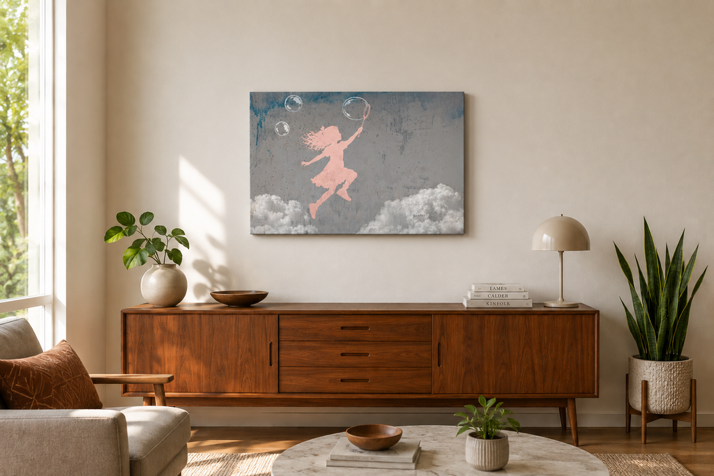 JOYFUL - Canvas Print - 2 sizes - FREE SHIPPING