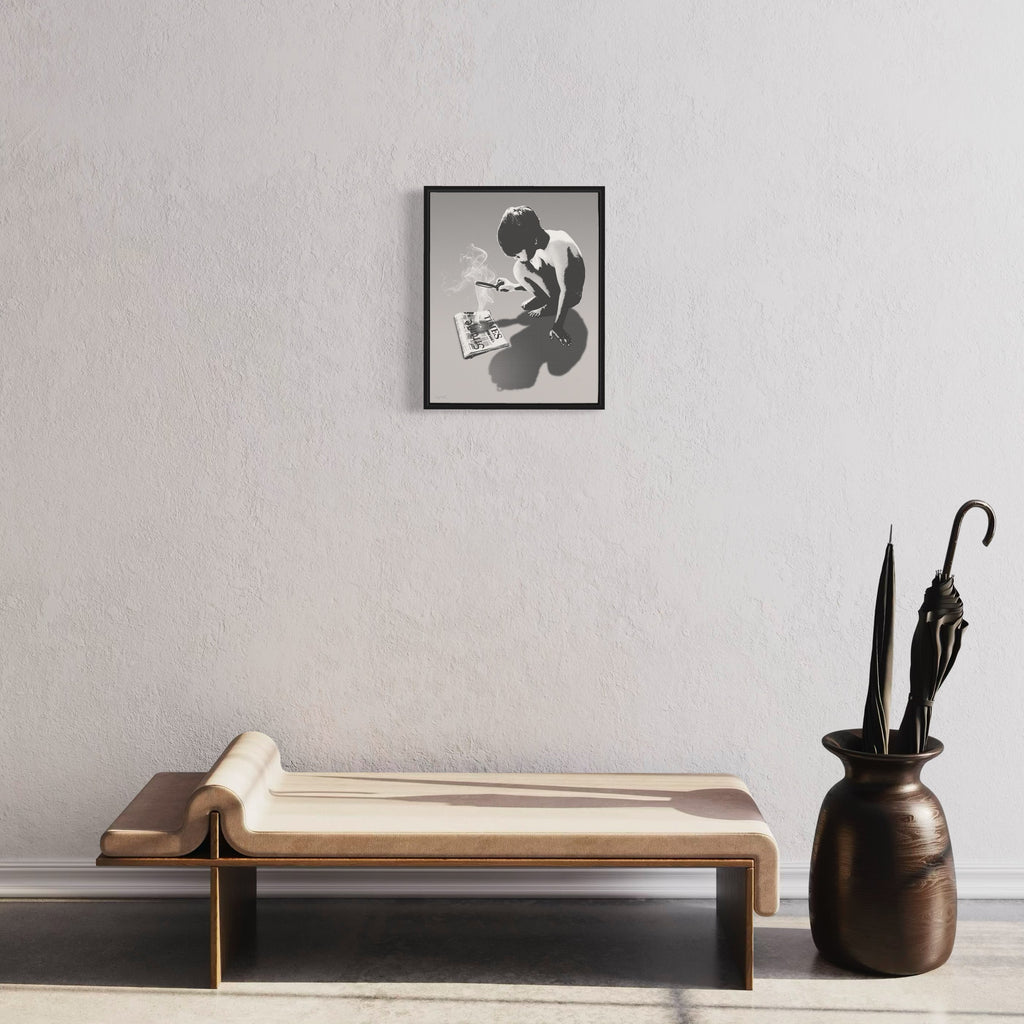 STRANGE TIMES - Canvas Print - 2 sizes - FREE SHIPPING