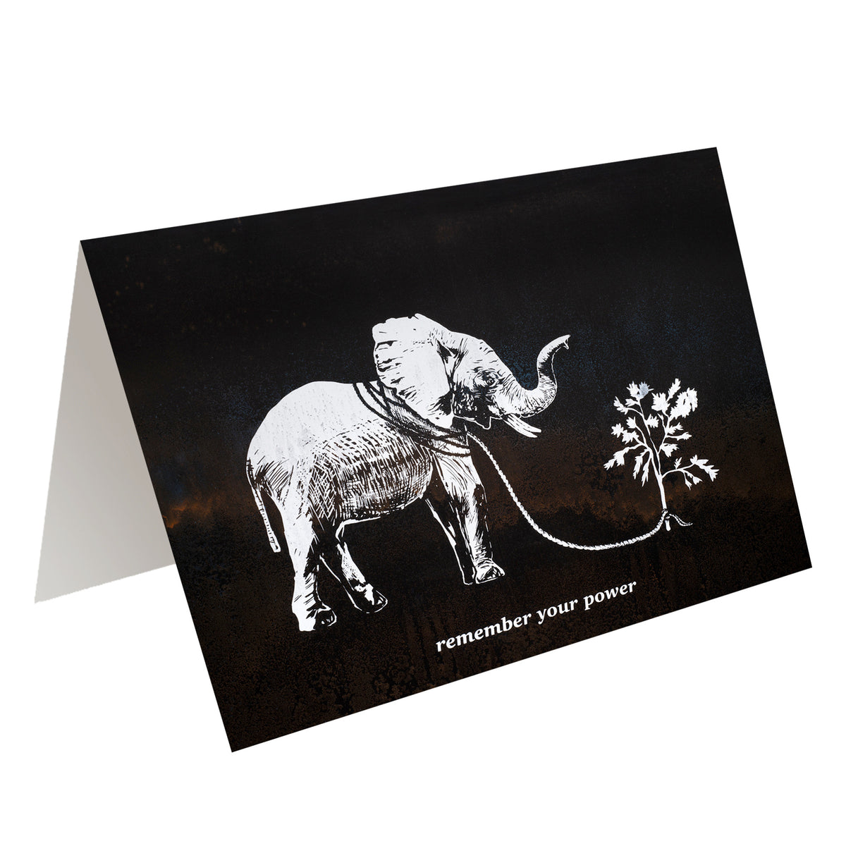 REMEMBER YOUR POWER - greeting card with envelope - single and multi pack. Free shipping