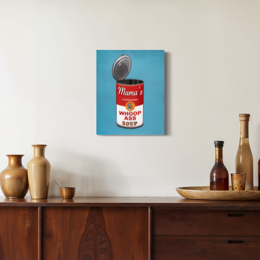 WHOOPASS - Canvas Print - 2 sizes - FREE SHIPPING