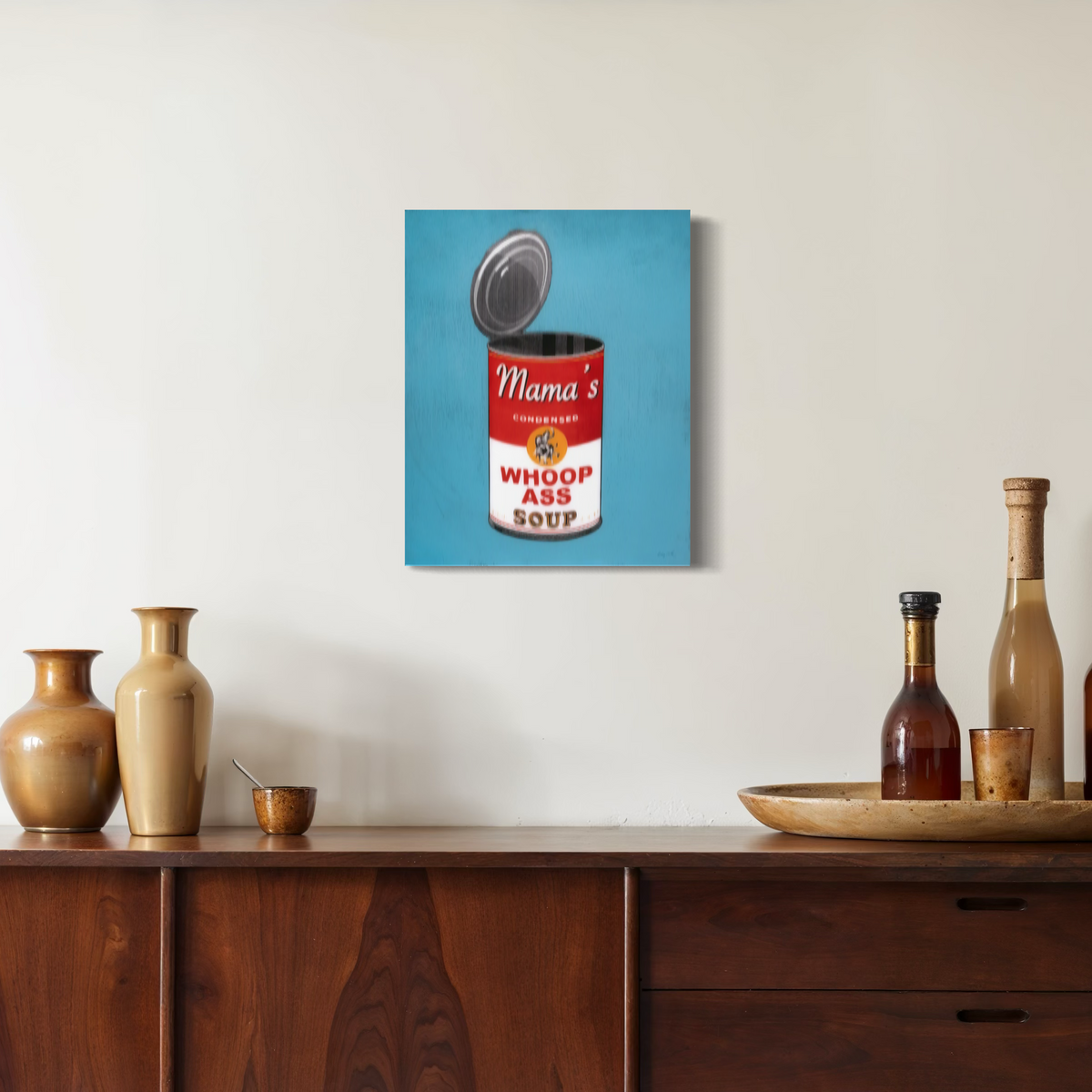 WHOOPASS - Canvas Print - 2 sizes - FREE SHIPPING