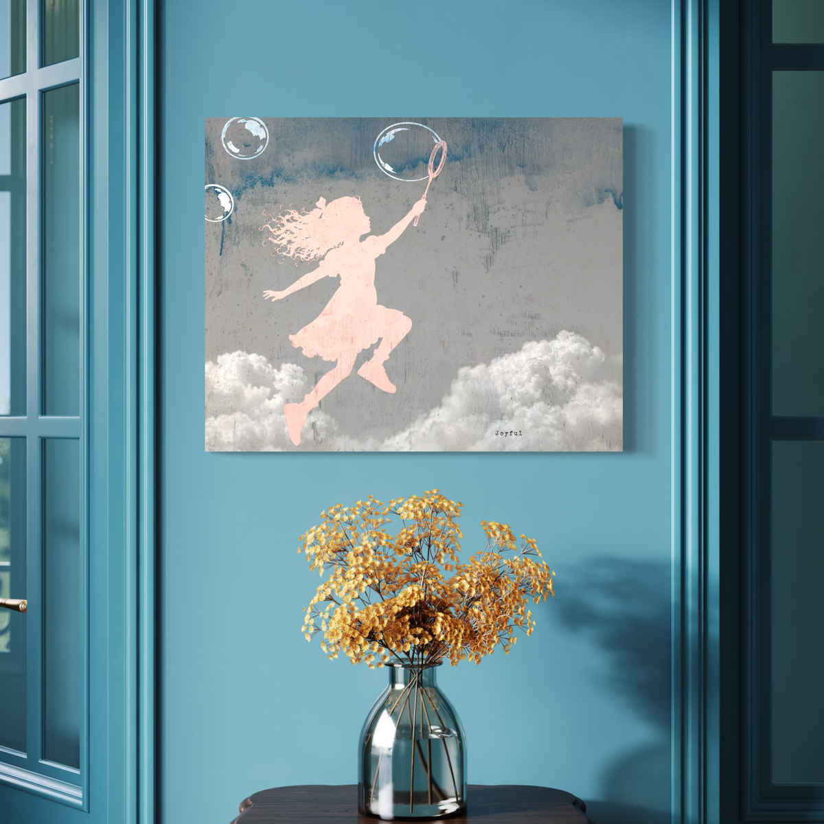 JOYFUL - Canvas Print - 2 sizes - FREE SHIPPING