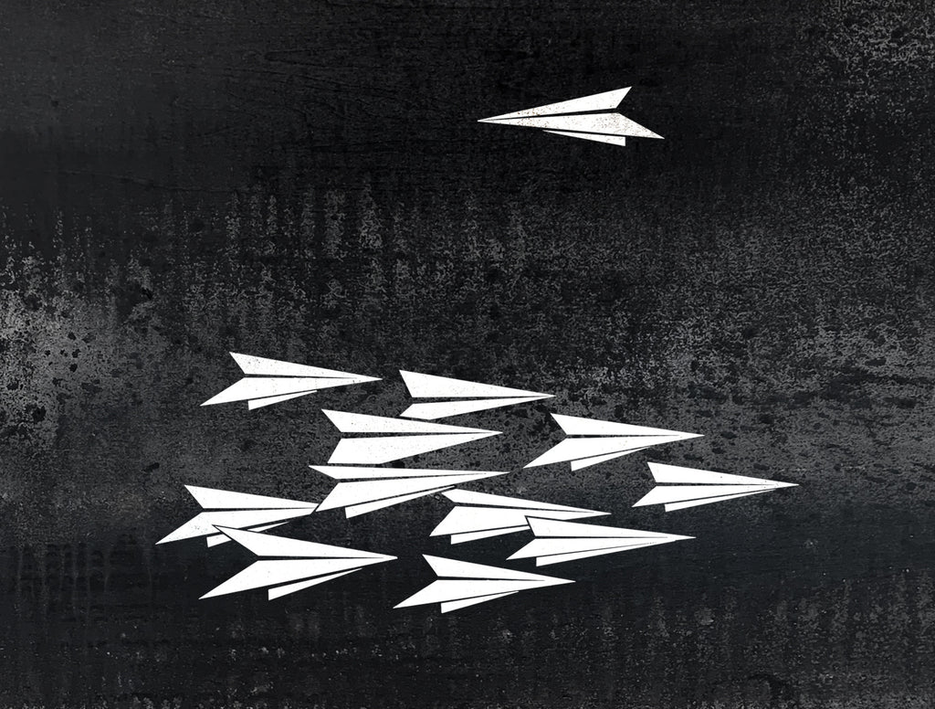 About: MAVERICK

This design is for the truth seekers, critical thinkers, skeptics, visionaries, outlaws, dreamers, doers, entrepreneurs, justice seekers, and trail blazers. Also, paper airplane enthusiasts.

