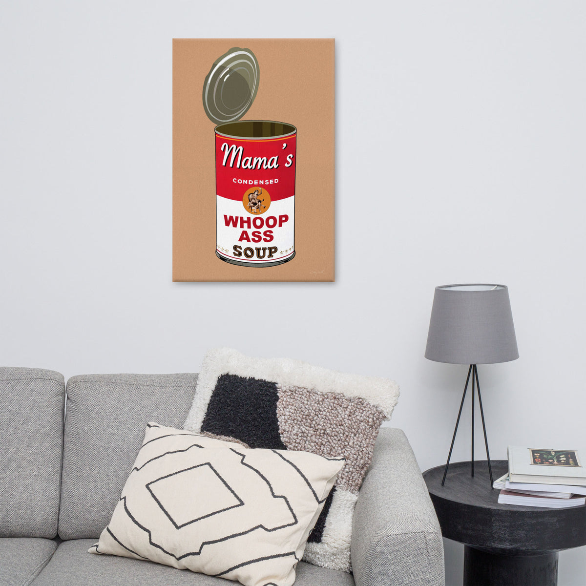 WHOOPASS - Canvas Print - 2 sizes - FREE SHIPPING