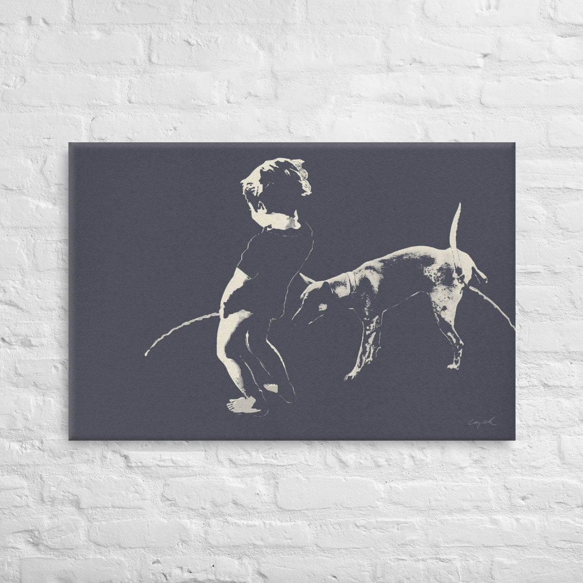 BEST BUDS - Canvas Print - 2 sizes - FREE SHIPPING