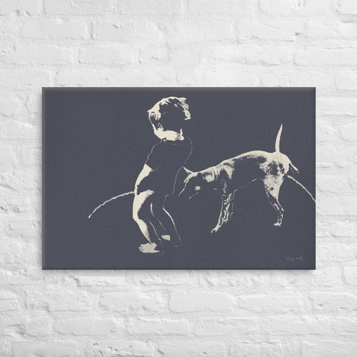 BEST BUDS - Canvas Print - 2 sizes - FREE SHIPPING