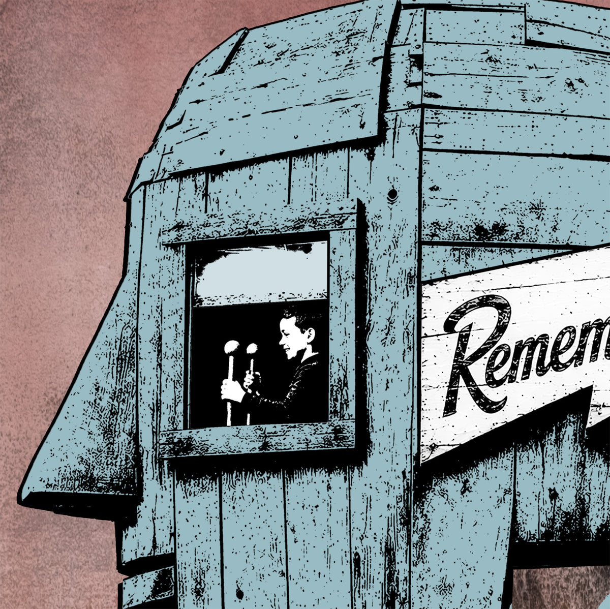 REMEMBER TO ENJOY THE RIDE - Canvas Print - 2 sizes - FREE SHIPPING